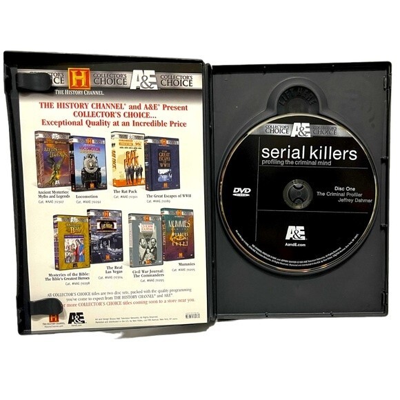 A&E Serial Killers: Profiling The Criminal Mind 2 Disc DVD Set - Picture 5 of 6